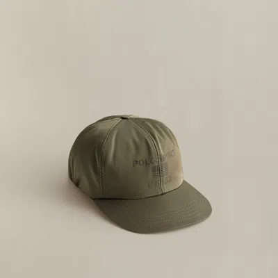 Ralph Lauren 1996 Logo Ball Cap In Green