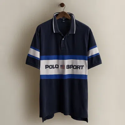Ralph Lauren 1997 Polo Sport Polo Shirt In Blue