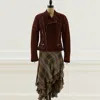 Ralph Lauren 2003 Garrett Goat-suede Jacket In Brown
