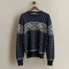 Polo Ralph Lauren Snowflake Cotton-cashmere Sweater In Multi