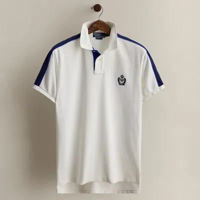 Ralph Lauren 2005 Tennis-crest Polo Shirt In White
