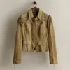 Ralph Lauren 2006 Western Suede Jacket In Brown