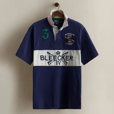 Ralph Lauren 2009 Embroidered Rugby Shirt In Blue