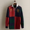 Ralph Lauren 2009 Patchwork Rugby Shirt In Multi