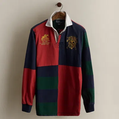 Ralph Lauren 2009 Patchwork Rugby Shirt In Multi