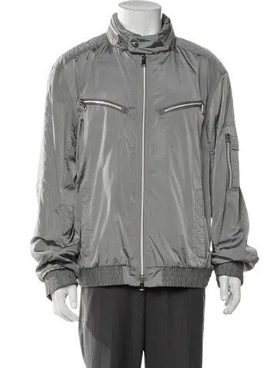 Pre-owned Ralph Lauren 2010's Bomber Jacket In Grey