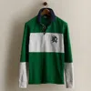 Ralph Lauren 2011 Crest Rugby Shirt In Multi