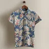 Ralph Lauren 2011 Floral-print Polo Shirt In Blue