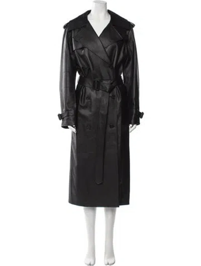 Pre-owned Ralph Lauren 2022 Adelphie Trench Coat In Black