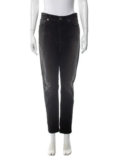 Pre-owned Ralph Lauren 2023 Straight Leg Jeans In Black