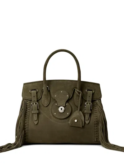Ralph Lauren 27 Soft Ricky Tote Bag In Green
