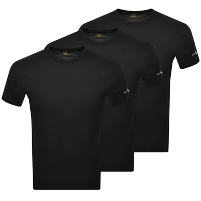 Ralph Lauren 3 Pack Short Sleeve T Shirts Black