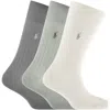 Ralph Lauren 3 Pack Socks Multi In Multi
