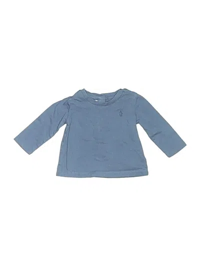 Pre-owned Ralph Lauren Babies' 3/4 Sleeve T-shirt In Blue
