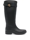 Ralph Lauren 35mm Portiah Buckle Weather Boot In Black
