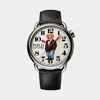 Polo Ralph Lauren 42 Mm Tuxedo Polo Bear Watch In White Dial