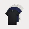 Ralph Lauren 4d-flex Cooling Crew Undershirt 3-pack In Multi