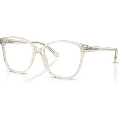 Ralph Lauren 52mm Cat Eye Optical Glasses In Neutral