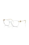 Ralph Lauren 55mm Butterfly Optical Glasses In Neutral