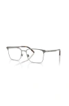 Ralph Lauren 54mm Square Optical Glasses In Gray