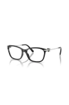 Ralph Lauren 55mm Butterfly Optical Glasses In Black