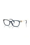 Ralph Lauren 55mm Butterfly Optical Glasses In Black