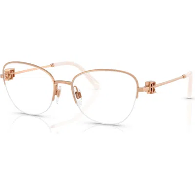 RALPH LAUREN RALPH LAUREN 56MM BUTTERFLY OPTICAL GLASSES