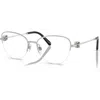 Ralph Lauren 54mm Butterfly Optical Glasses In White