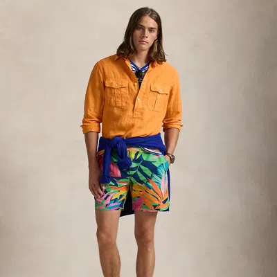 Polo Ralph Lauren 5.75-inch Monaco Swim Trunk In Painted Tropical