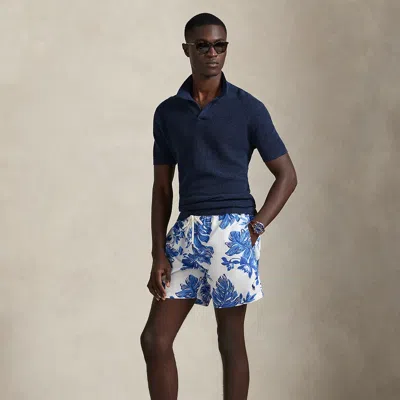 Ralph Lauren 5.75-inch Traveler Classic Swim Trunk In Blue