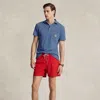 Ralph Lauren 5.75-inch Traveler Classic Swim Trunk In Red
