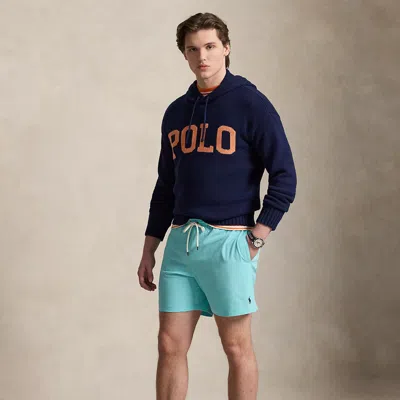 Ralph Lauren 5.75-inch Traveler Classic Swim Trunk In Blue