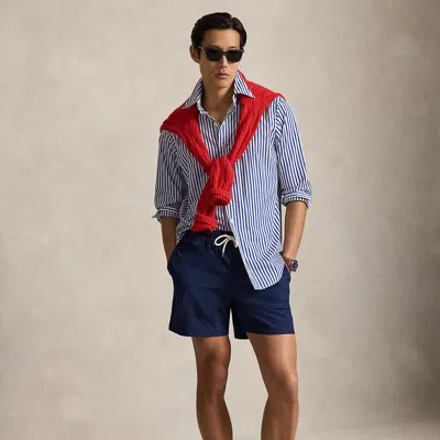 Ralph Lauren 5.75-inch Traveler Classic Swim Trunk In Blue