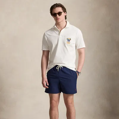 Ralph Lauren 5.75-inch Traveler Classic Swim Trunk In Blue