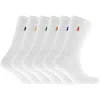 Ralph Lauren 6 Pack Socks White In White