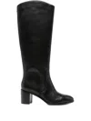 Ralph Lauren "charly" Tall Boots In Black