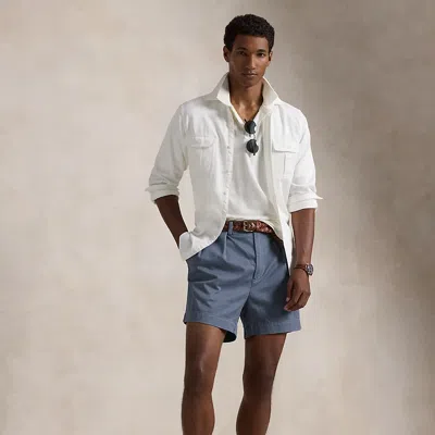 Polo Ralph Lauren 6.5-inch Cormac Classic Fit Chino Short In Capri Blue