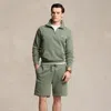 Polo Ralph Lauren 6.5-inch Loopback Fleece Short In Cargo Green