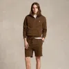 Polo Ralph Lauren 6.5-inch Loopback Fleece Short In Pale Russet