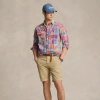 Ralph Lauren 8.5-inch Classic Fit Linen-cotton Short In Coastal Beige