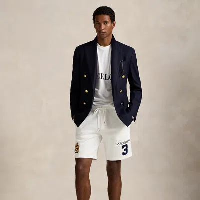 Ralph Lauren 8.5-inch Barcelona Double-knit Short In White