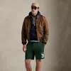 Ralph Lauren 8.5-inch Milan Double-knit Short In Black
