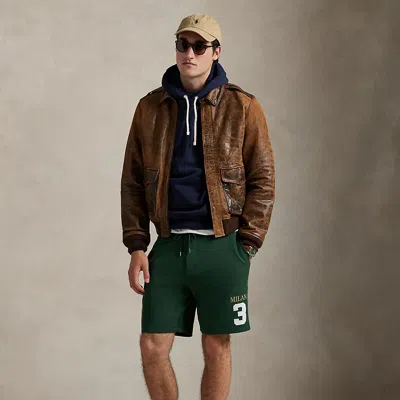 Ralph Lauren 8.5-inch Milan Double-knit Short In Black