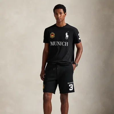 Ralph Lauren 8.5-inch Munich Double-knit Short In Black