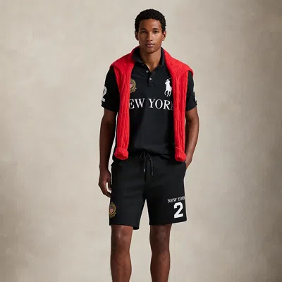 Ralph Lauren 8.5-inch New York Double-knit Short In Black