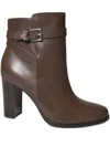 Ralph Lauren 85mm Buckle-strap Boots In Brown