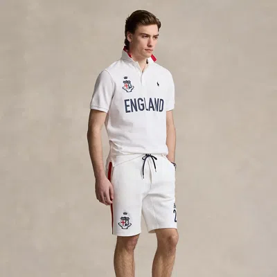 Ralph Lauren 9-inch England Double-knit Short In White