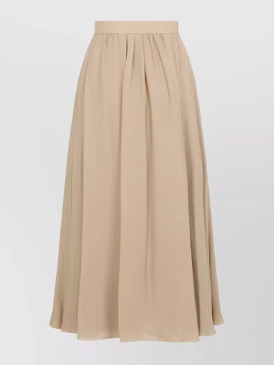 Ralph Lauren A Line Skirt Pleated High Waist