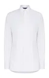 Polo Ralph Lauren Adiren Broadcloth Cotton Shirt In White
