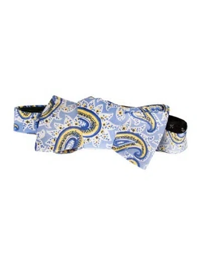 Pre-owned Ralph Lauren Adjustable Bow Tie In Blue